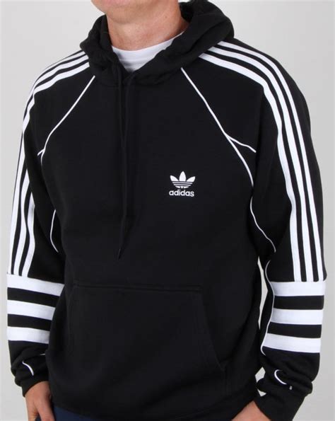 zwarte hoodie heren adidas|adidas sweater heren.